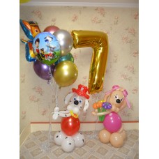 Оформлення кульками Щенячий патруль